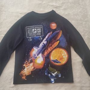 Boys long sleeve graphic t